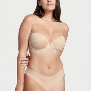 NWT Victoria's Secret Nude Strapless Bra